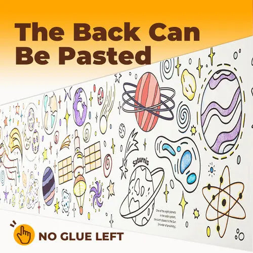Flower Monaco Coloring Rolling ( Paper Only -No Crayon)- SPACE FlowerMonaco