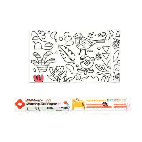 Flower Monaco Coloring Rolling ( Paper Only -No Crayon)- Space / Nature FlowerMonaco