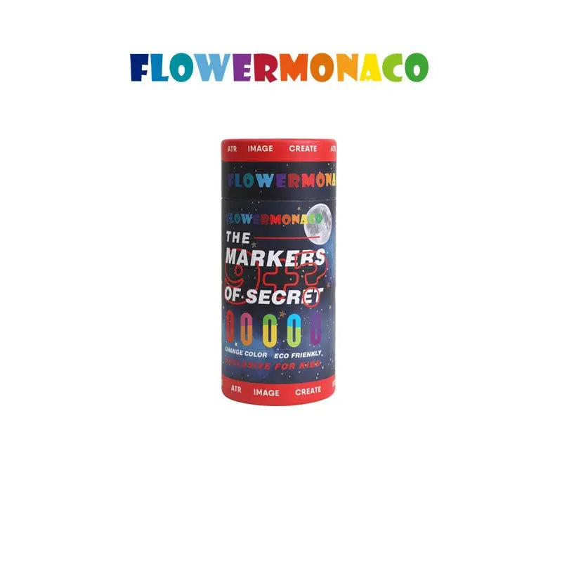 Flower Monaco The Markers of Secret ( 9 basic colors +2 white watercolors) FlowerMonaco