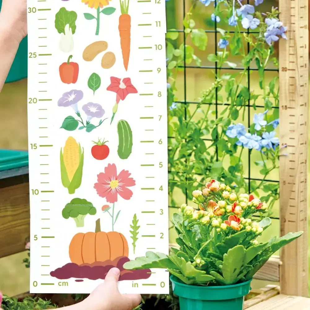 Hape Grow & Play Potting Table-Outdoor Gardening Station With Chalkboard