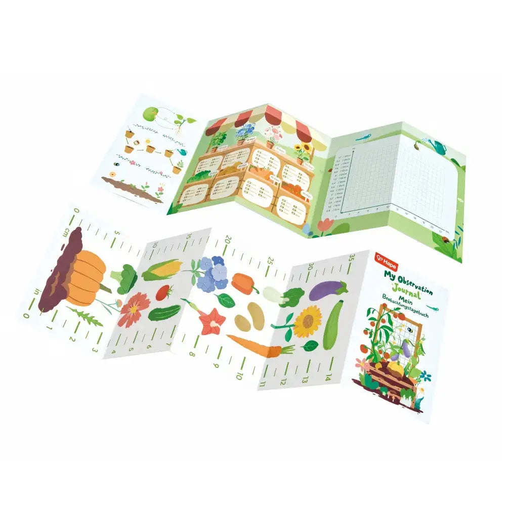 Hape Grow & Play Potting Table-Outdoor Gardening Station With Chalkboard