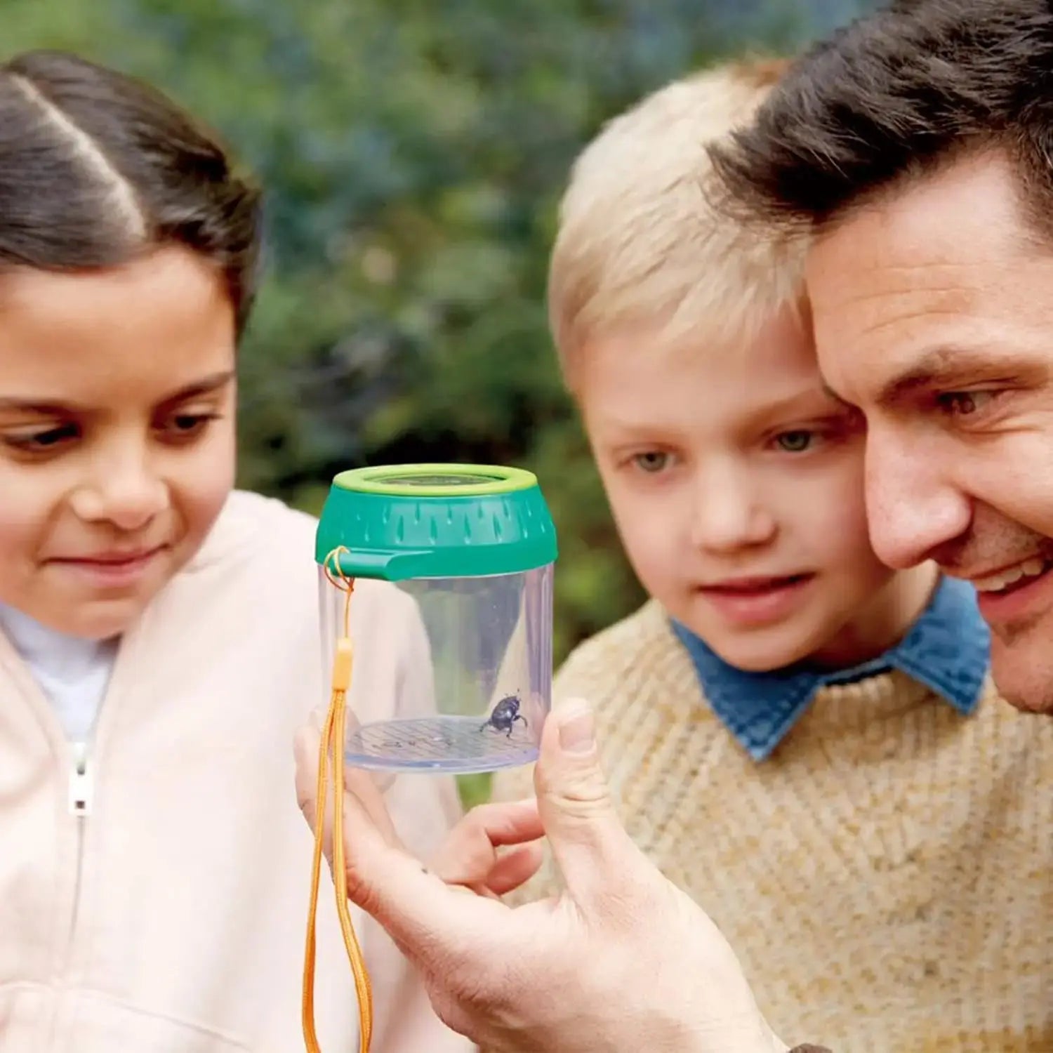 Hape 8 in 1 Nature Fun Kids Plastic Explorer Kit, Working Flashlight, Telescope, Compass, Periscope, and Specimen Jar