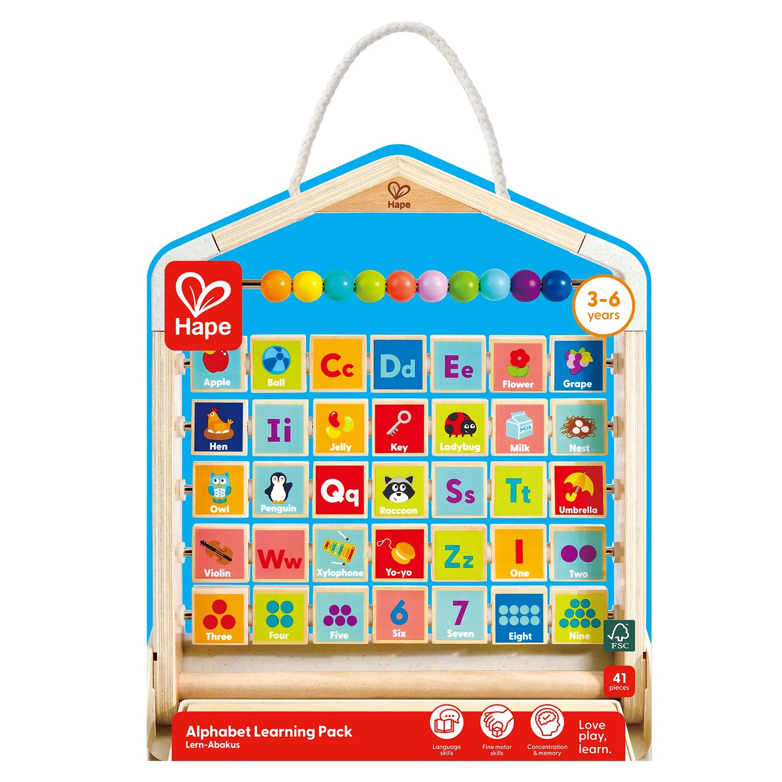 Hape Alphabet Learning Pack Hape