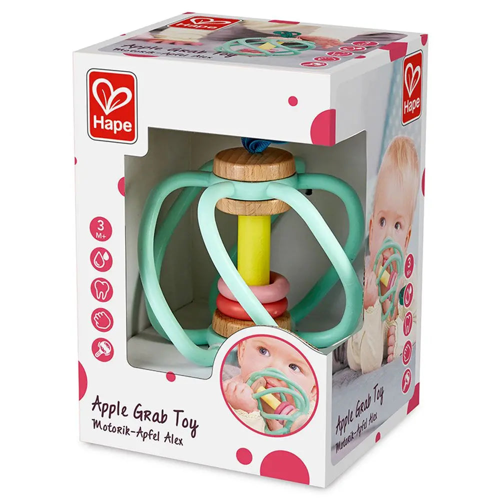 Hape Apple Grab Teether Baby Toy Hape-Toy-Market
