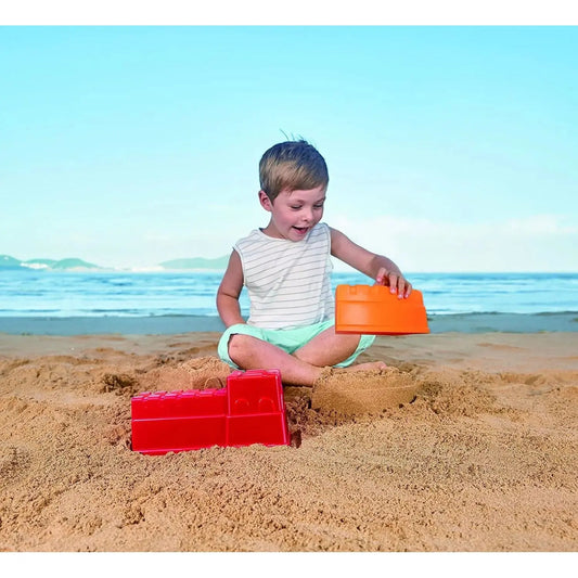 Hape Beach Toy Great Castle Walls Sand Shaper Molds Toys