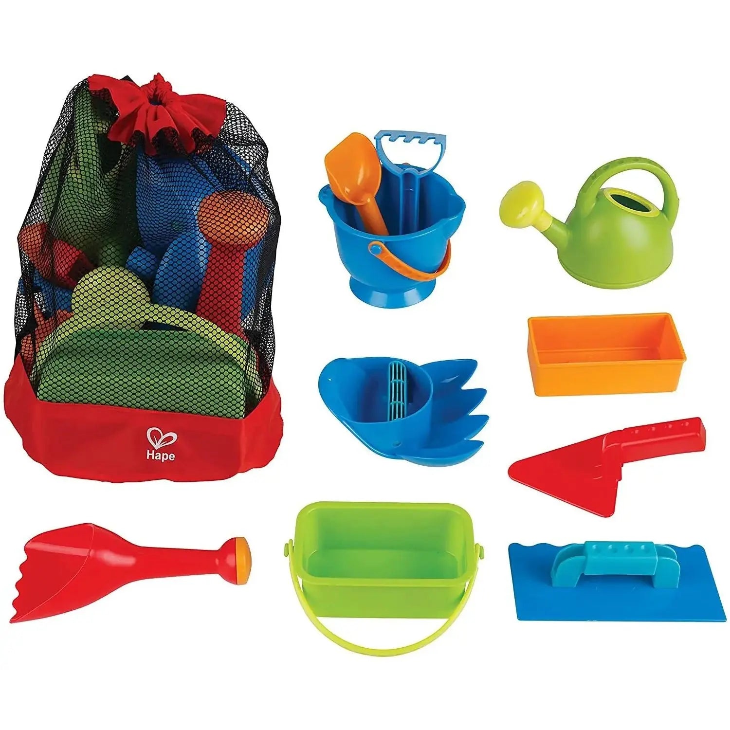 Big Beach Toy Essential Set with Durable Mesh Bag