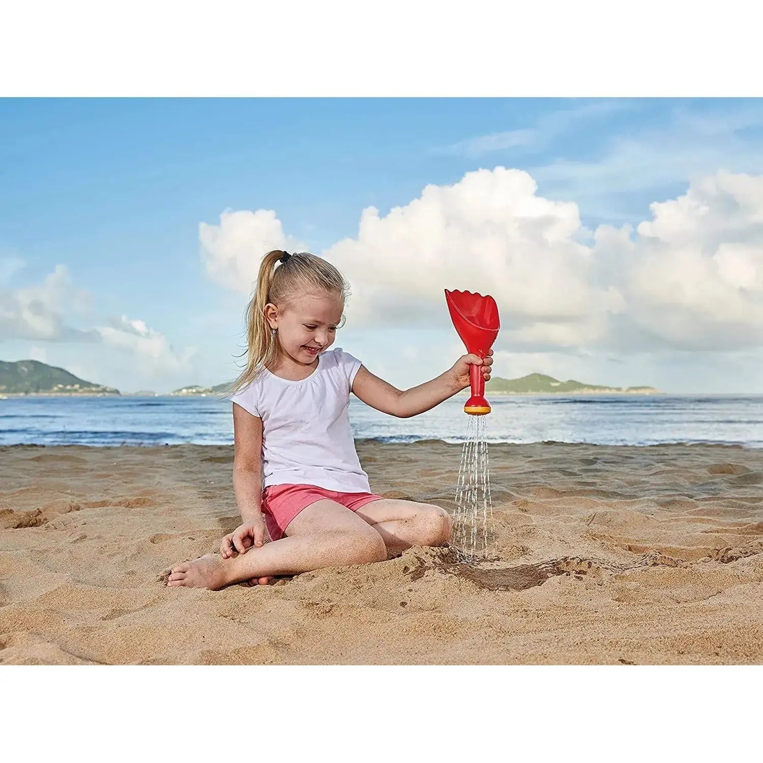 Hape Big Beach Toy Essential Set with Durable Mesh Bag