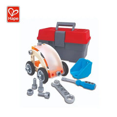 Hape Build 'n' Drive Car Set