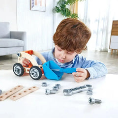 Hape Build 'n' Drive Car Set