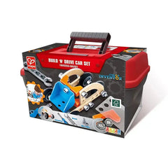 Hape Build 'n' Drive Car Set