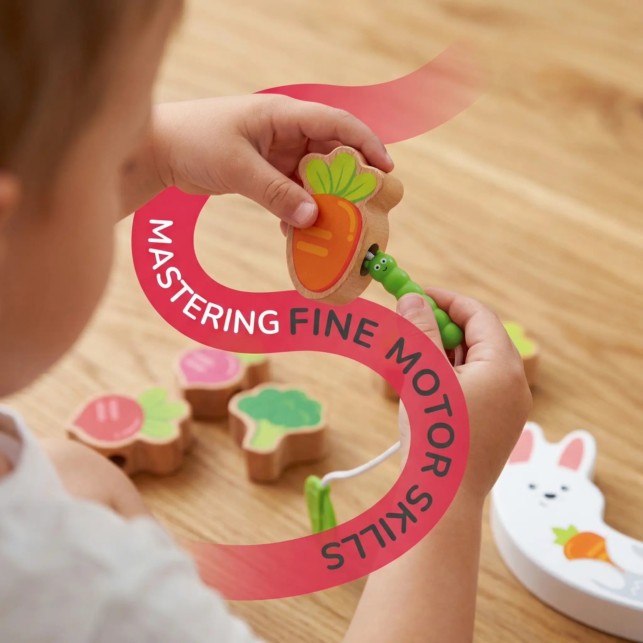 Hape Bunny Balance & Threading Game Hape