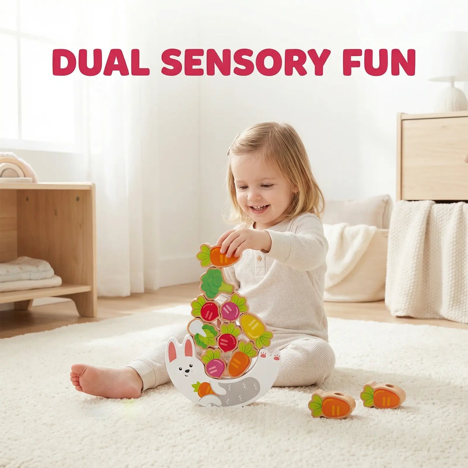 Hape Bunny Balance & Threading Game Hape