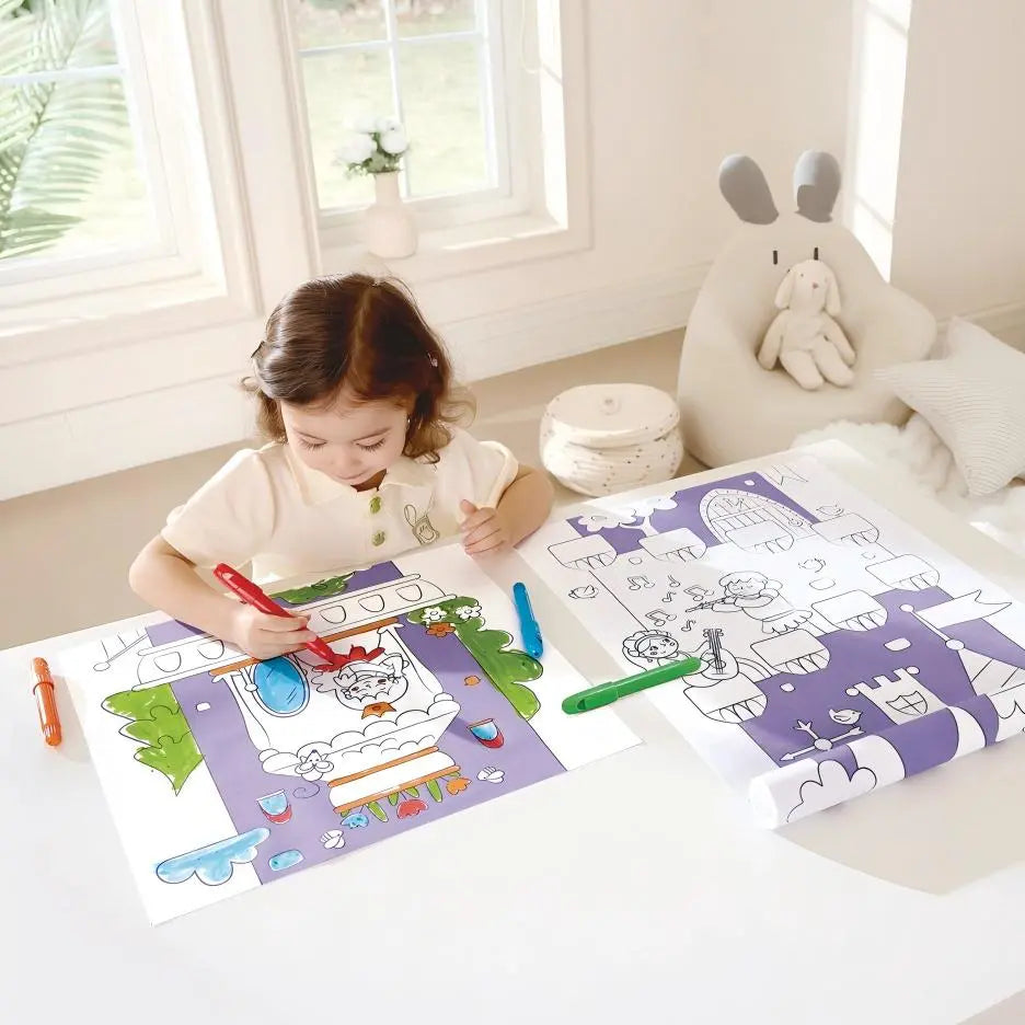 Hape Castle Doodle Paper Roll - HapeToys