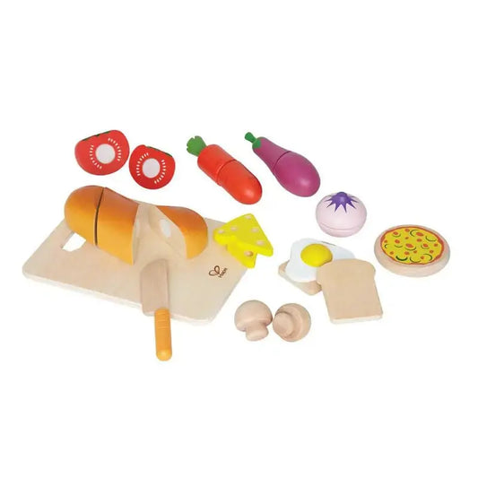 Hape Chef's Choice Wooden Play Food Basics Set