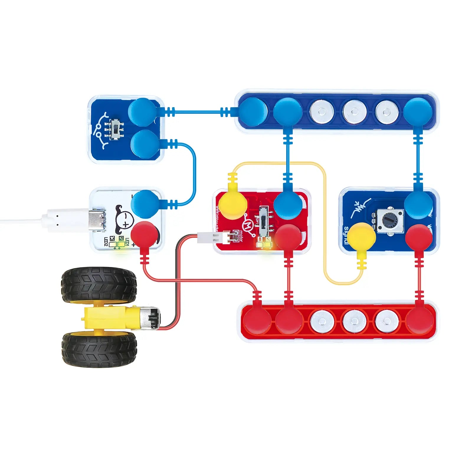ハペ5種　残2 Hape Circuit Explorer Base - HapeToys