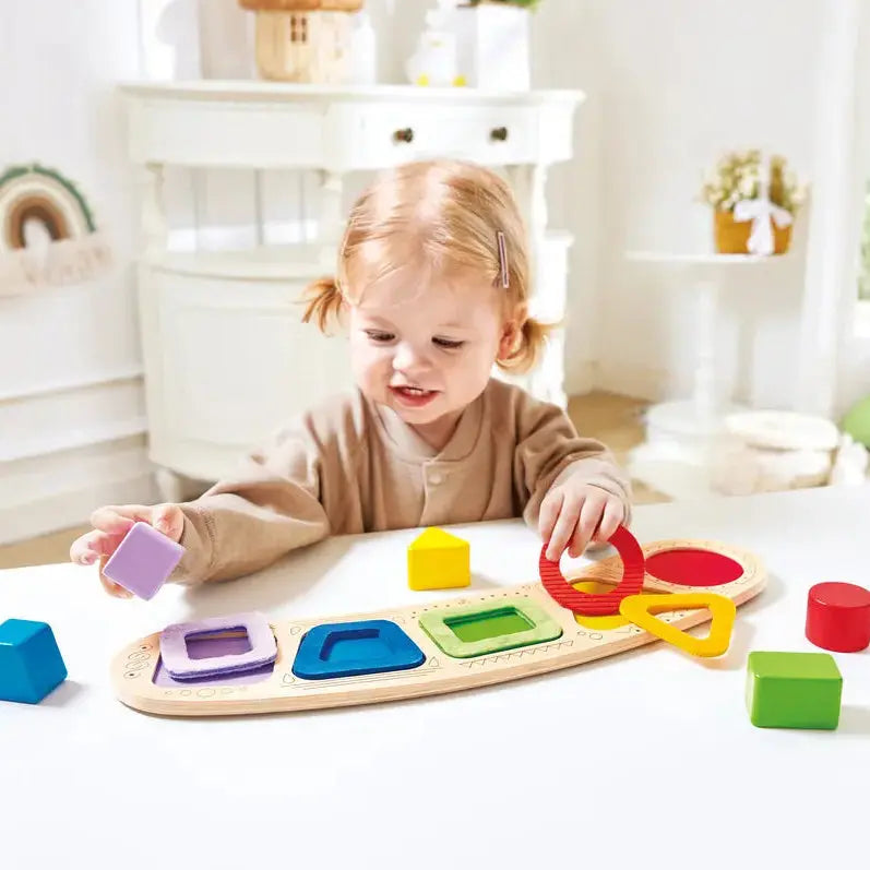 Hape Colour & Shape Sorting Puzzle - HapeToys
