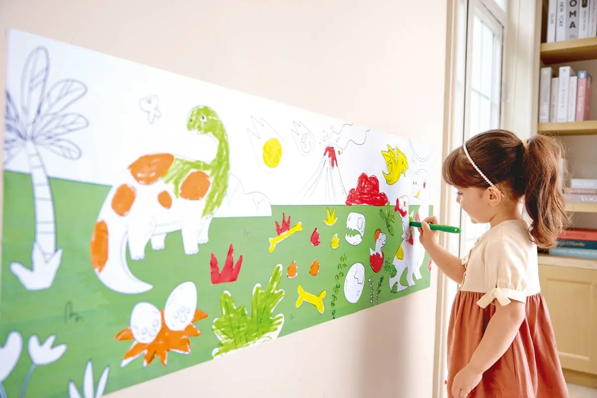 Hape Dinosaur Doodle Paper Roll Hape