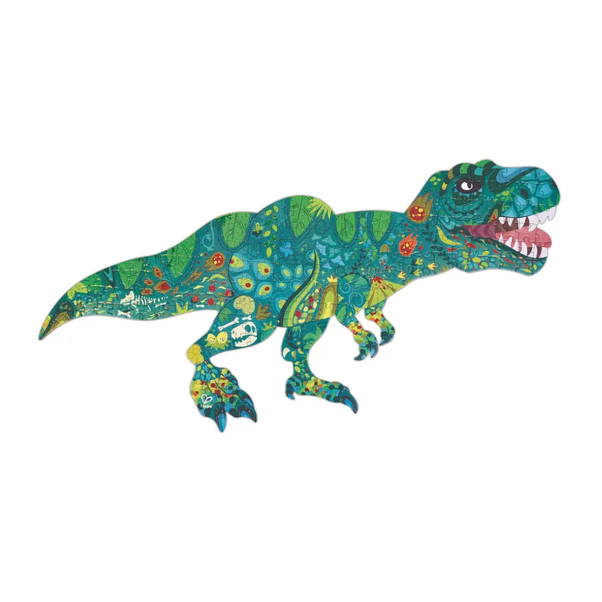Hape Dinosaur Shimmer Floor Puzzle - 202pcs Hape