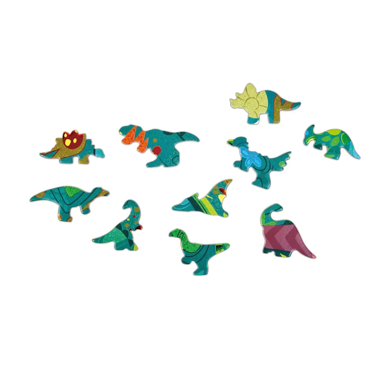 Hape Dinosaur Shimmer Floor Puzzle - 202pcs Hape