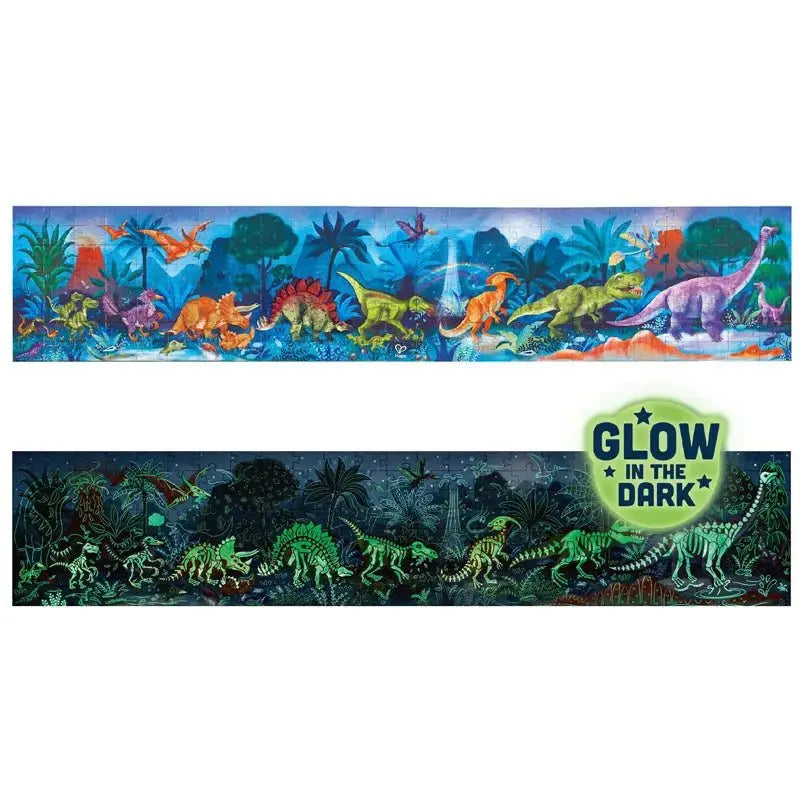 Hape Dinosaurs Puzzle 200 Pieces Colorful Giant Dinosaurs long puzzle