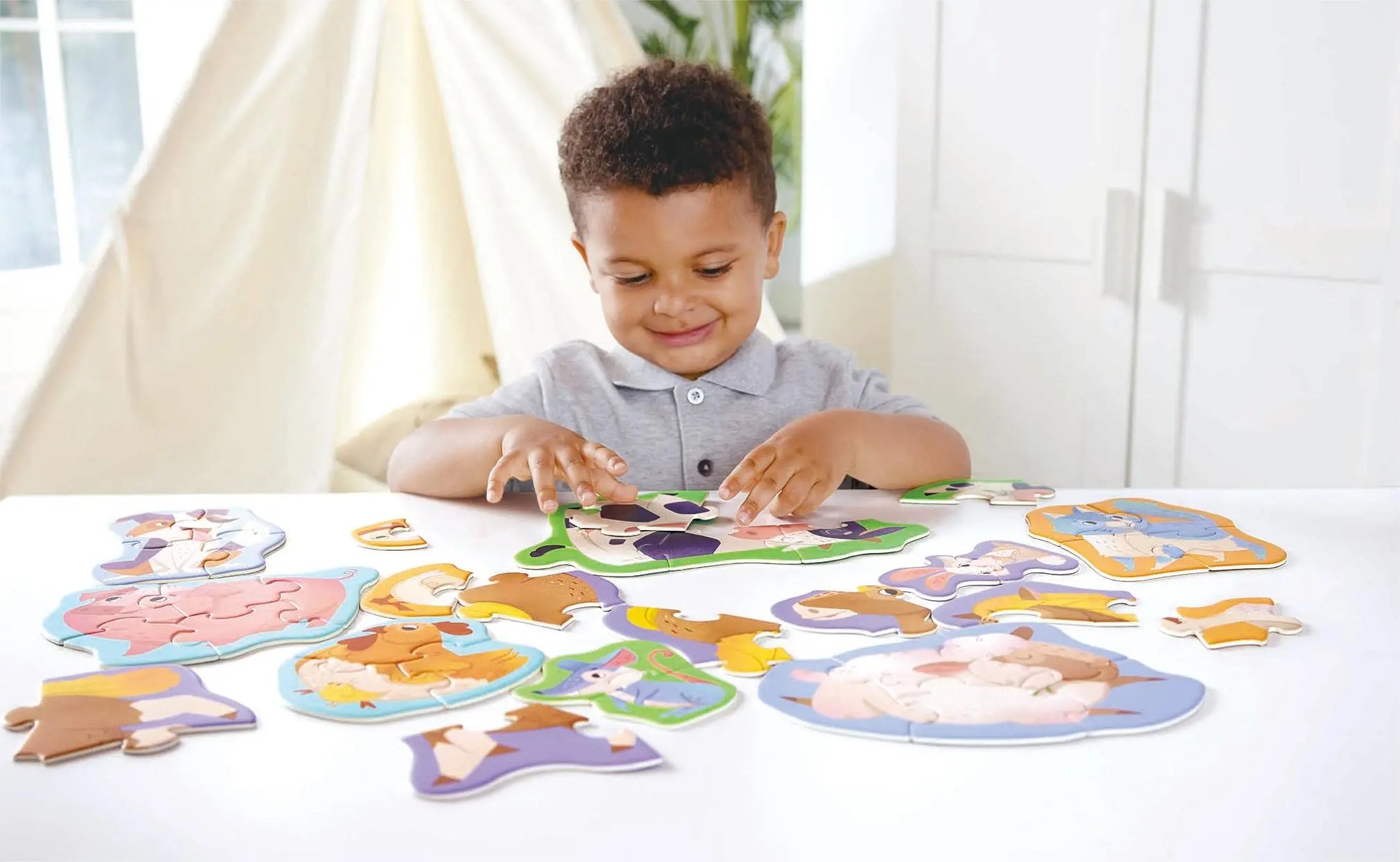 Hape Farm Animal Puzzle Hape-Toy-Market