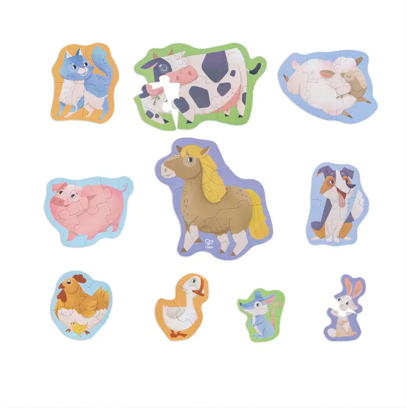 Hape Farm Animal Puzzle Hape-Toy-Market