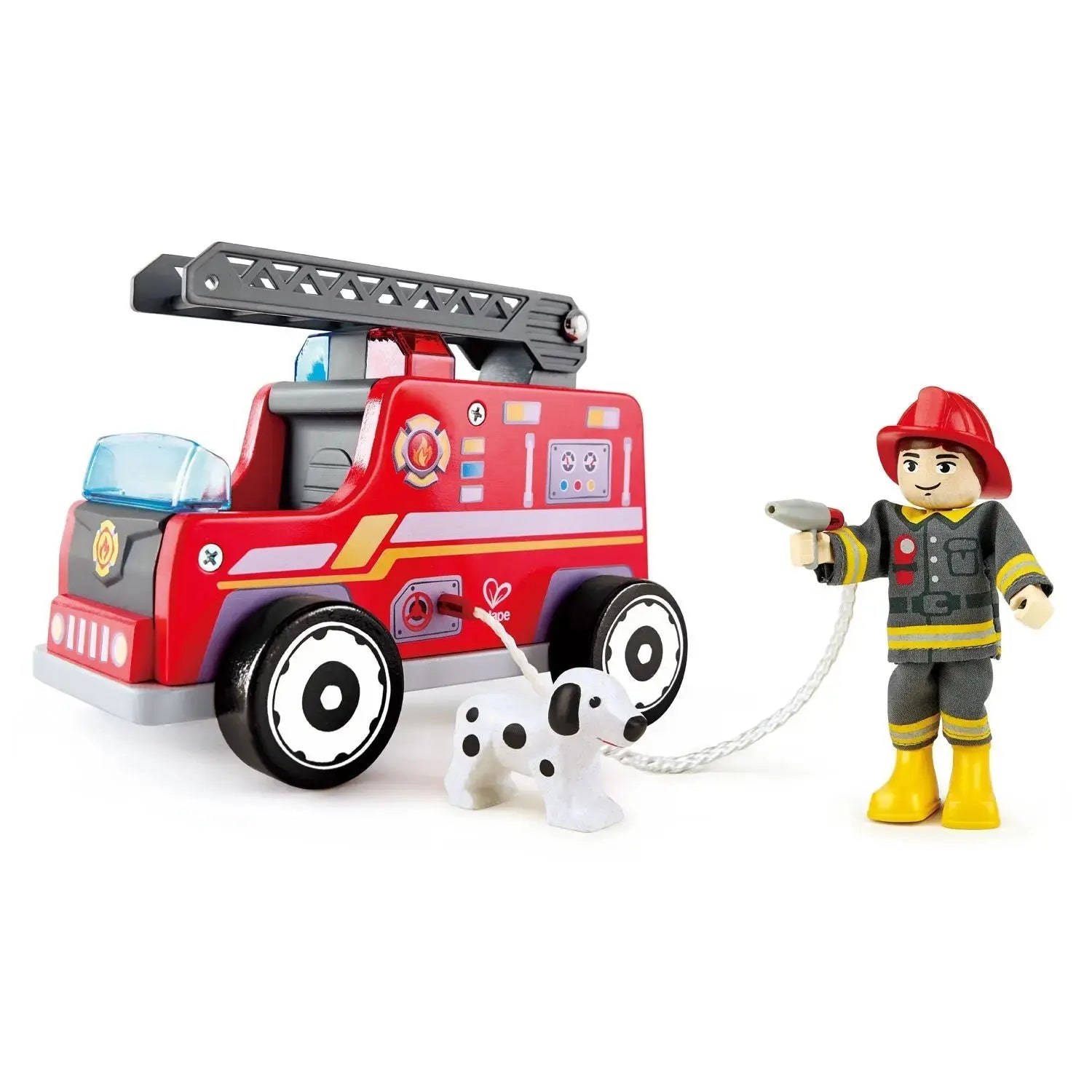 Hape Fire Truck Playset
