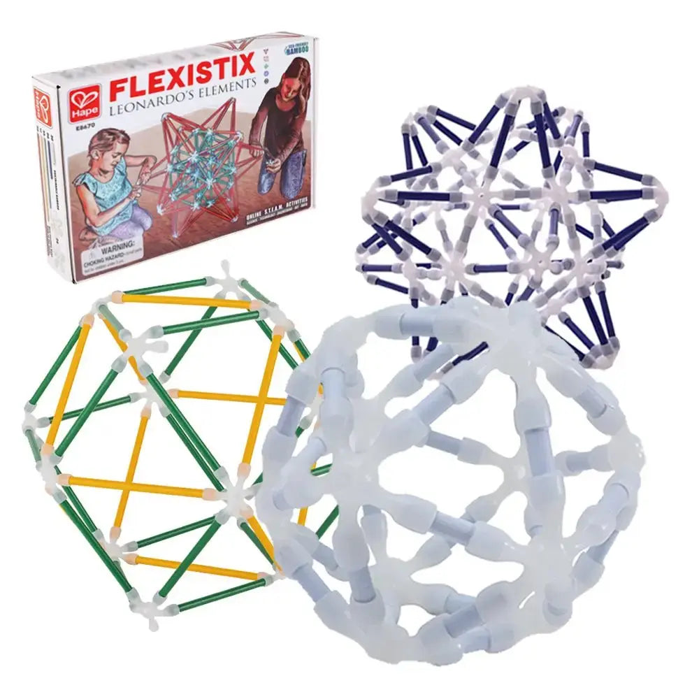 Hape Glow in the dark Flexistix Leonardo's Elements
