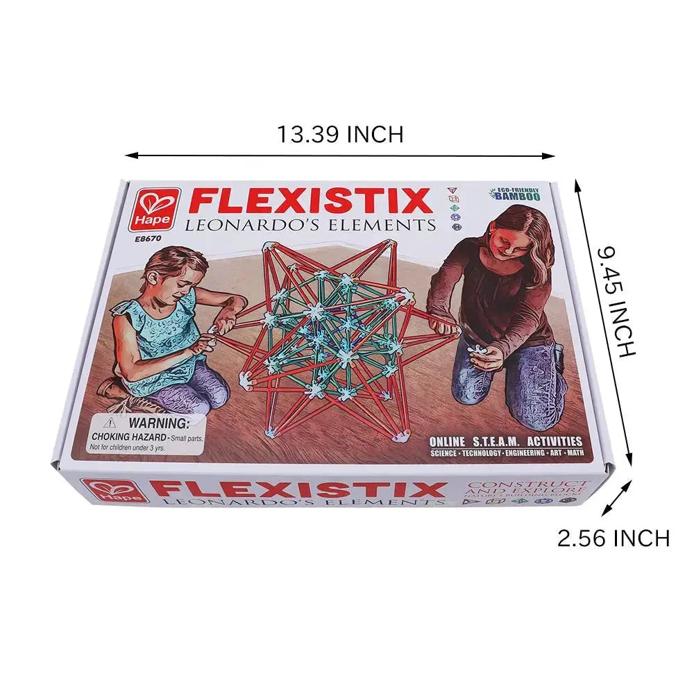 Hape Glow in the dark Flexistix Leonardo's Elements