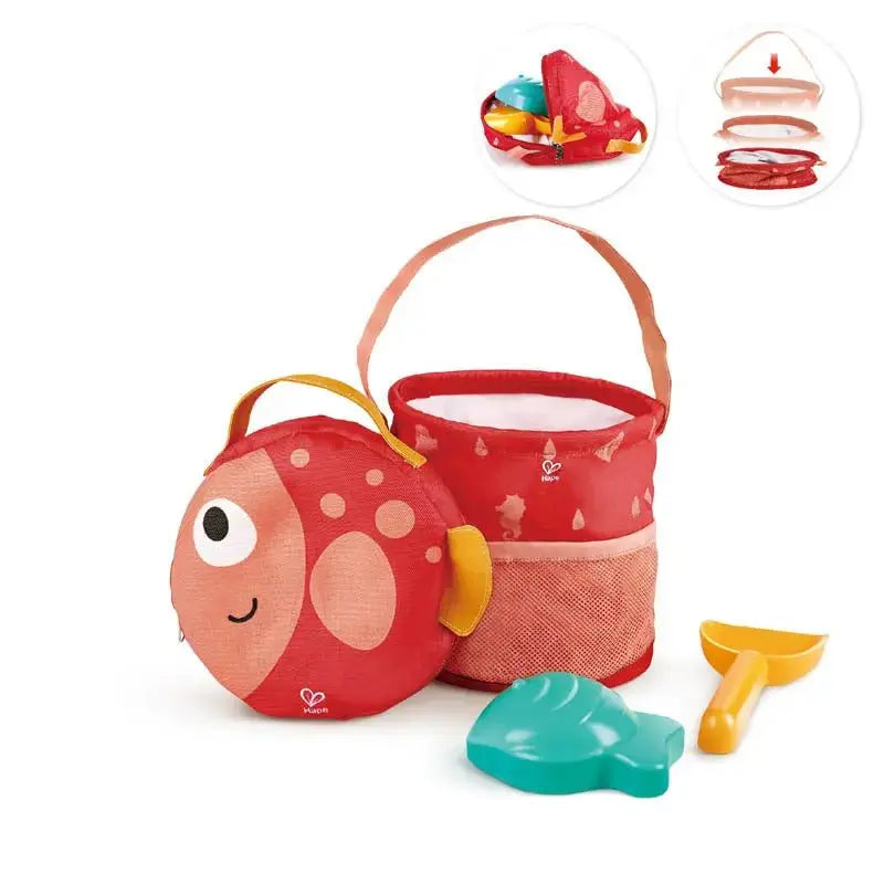 Fold and Go Beach Toy Sets with Easy Carry Bag