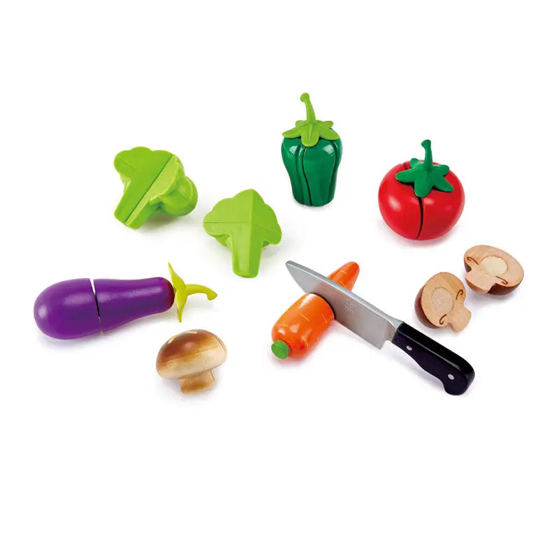 Hape Garden Vegetables | Wooden Cooking Accessories for Kids, Pretend Play Food Hape-Toy-Market