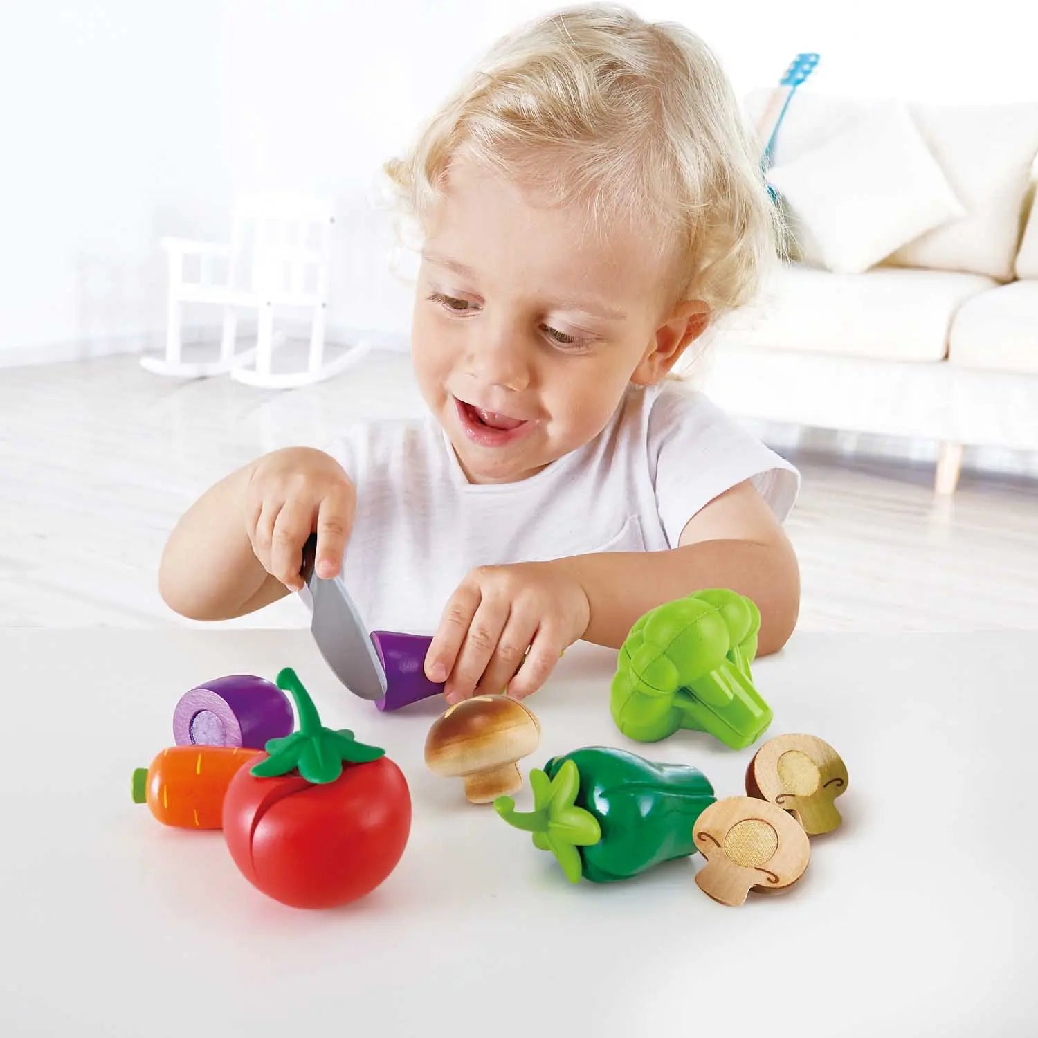 Hape Garden Vegetables | Wooden Cooking Accessories for Kids, Pretend Play Food Hape-Toy-Market