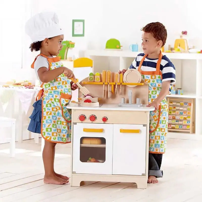  Kids Kitchen Set, Chef Role Pretend Play Gourmet