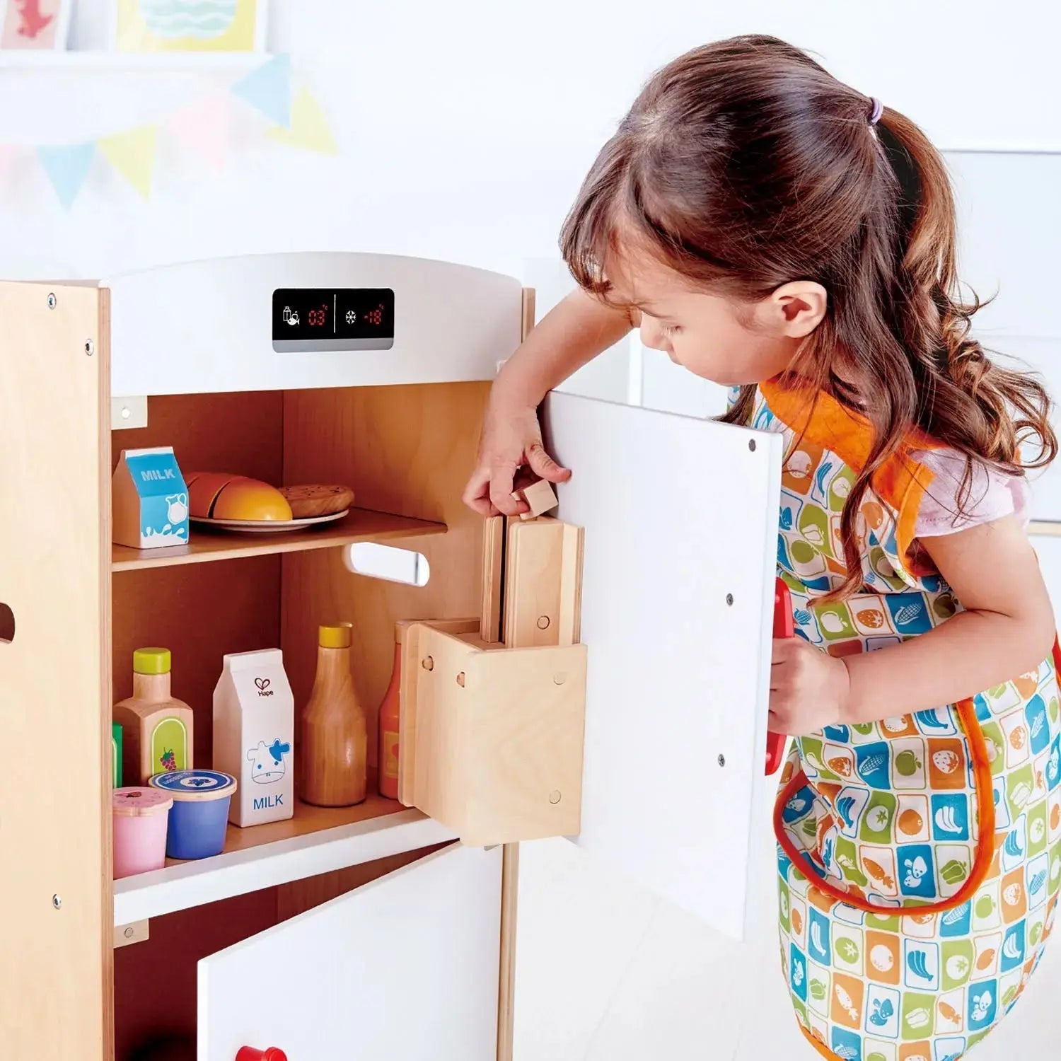 Simple Gourmet Refrigerator Organizer Storage Bins, Set of 6