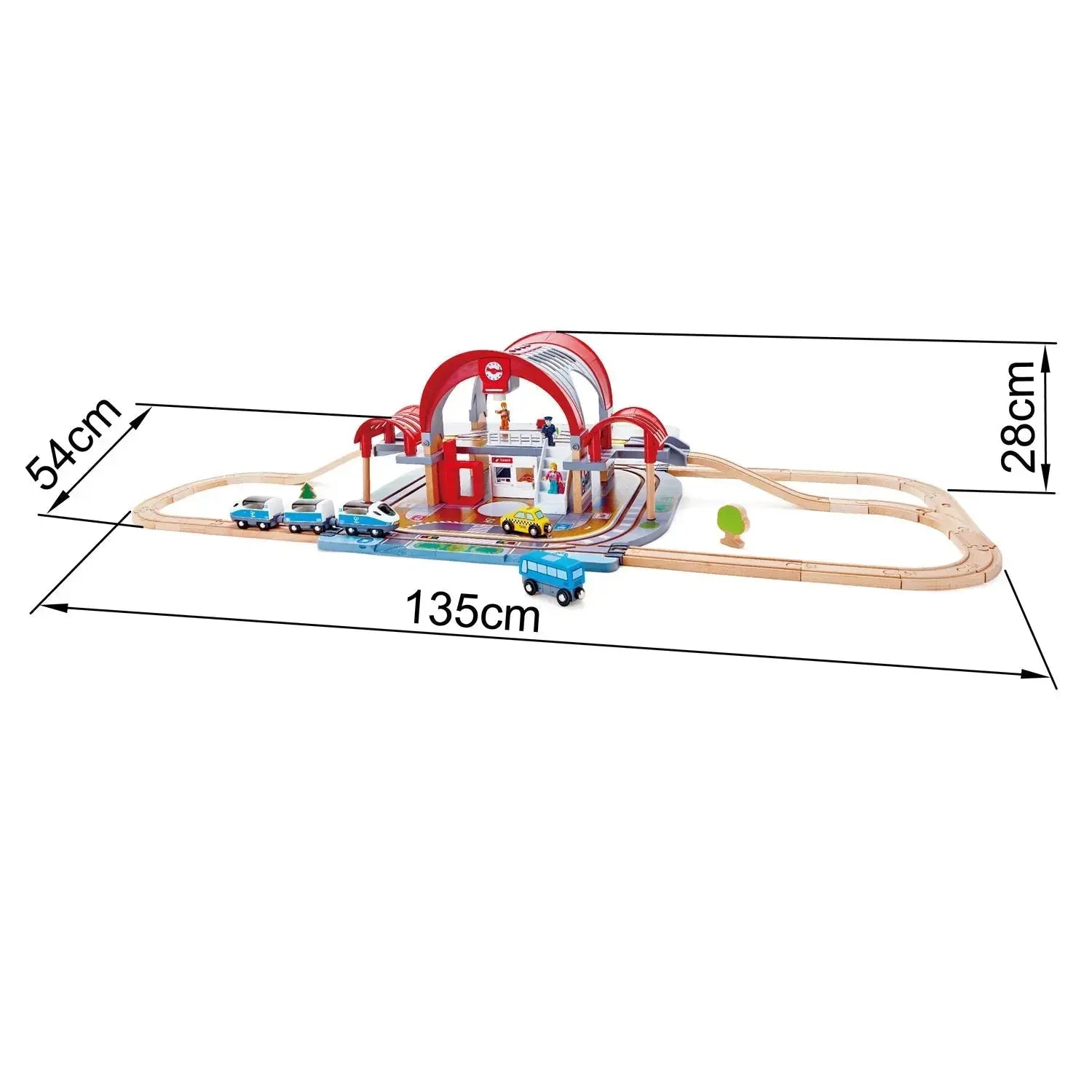 Hape Grand City Station with Light and Sound