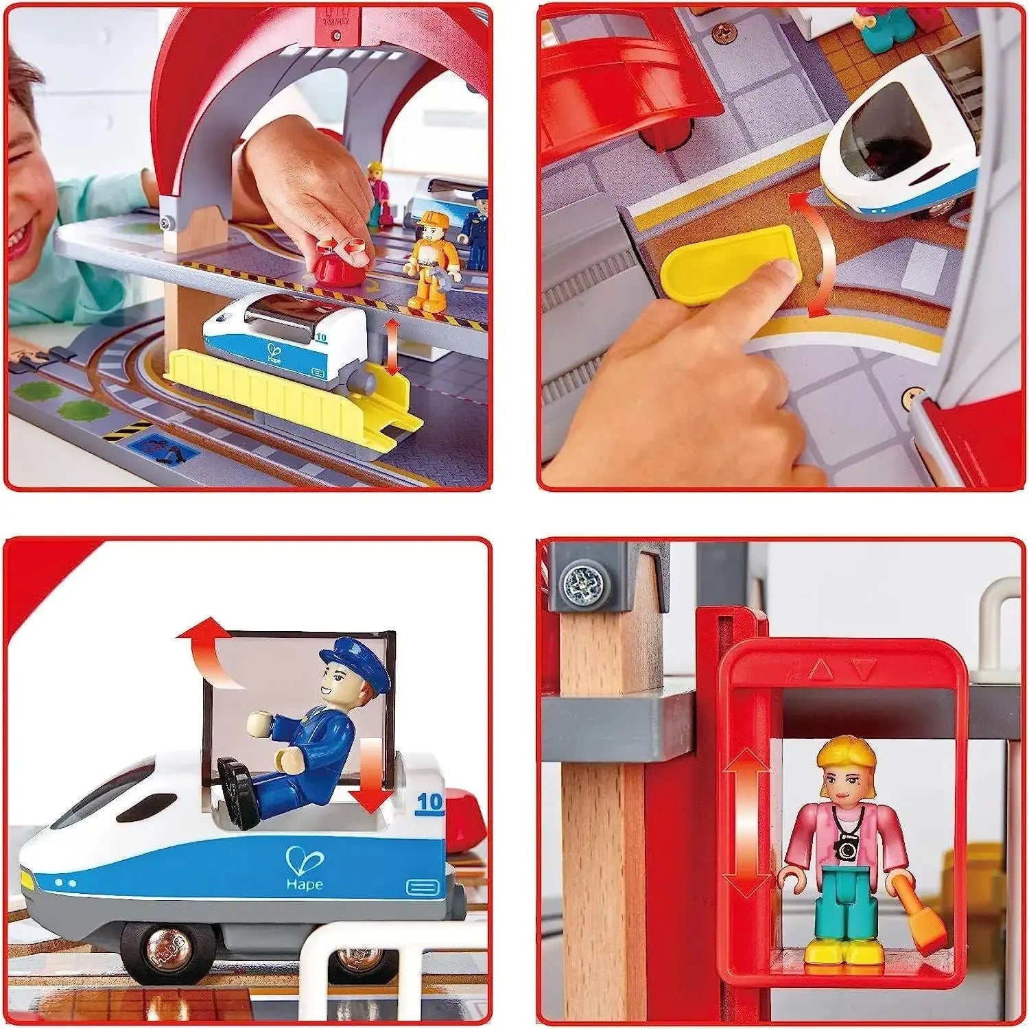 Hape Grand City Station with Light and Sound