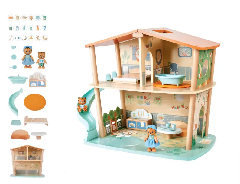 Hape Green Planet Explorers-Tiger Bundle Gift Set Hape Toys (Hape International Inc.)