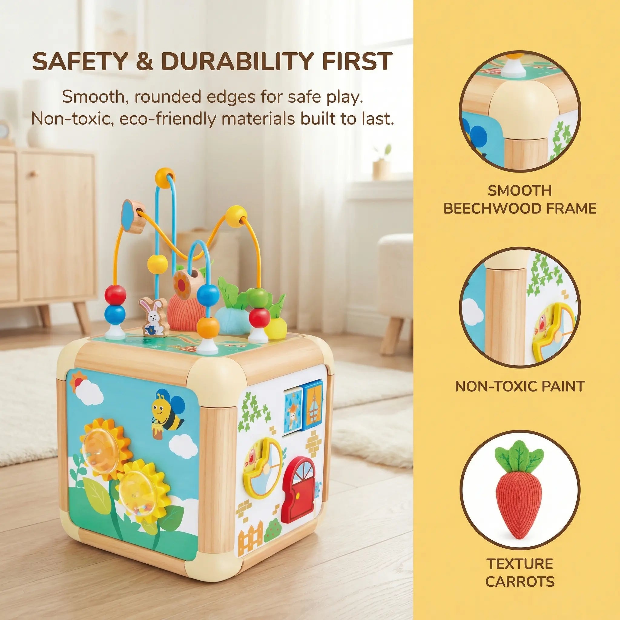 Hape Green Thumbs Activity Cube Hape