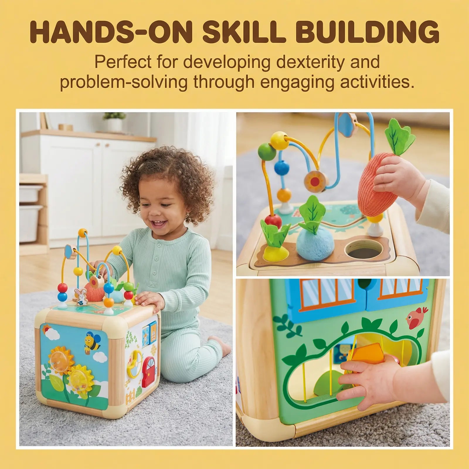 Hape Green Thumbs Activity Cube Hape