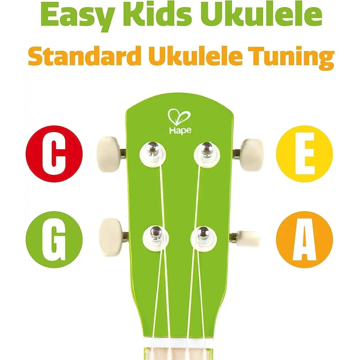 Hape Green Unisex Ukulele