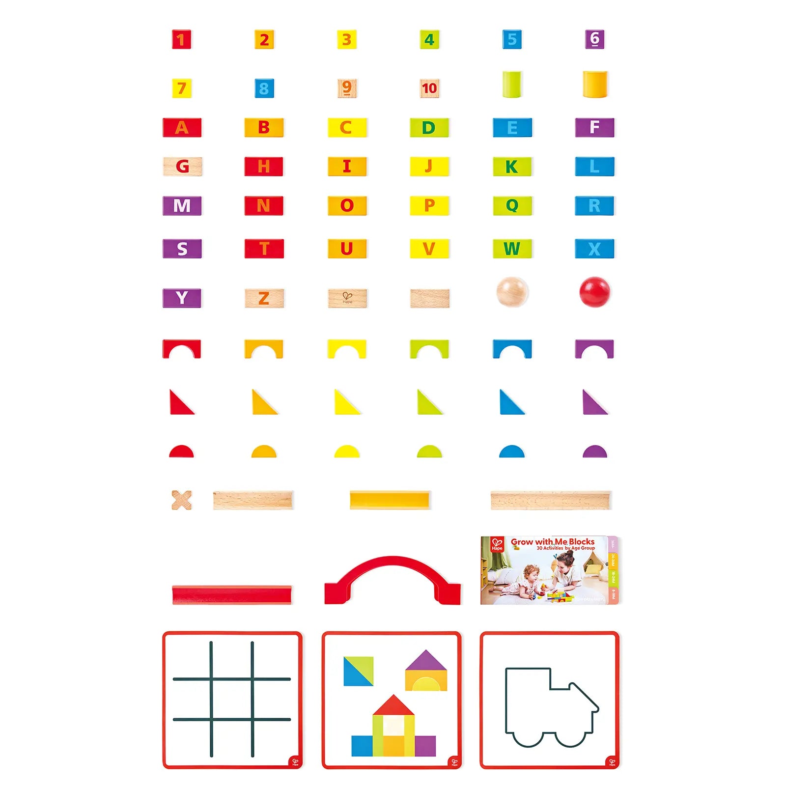 Hape Grow-with-me Blocks Hape
