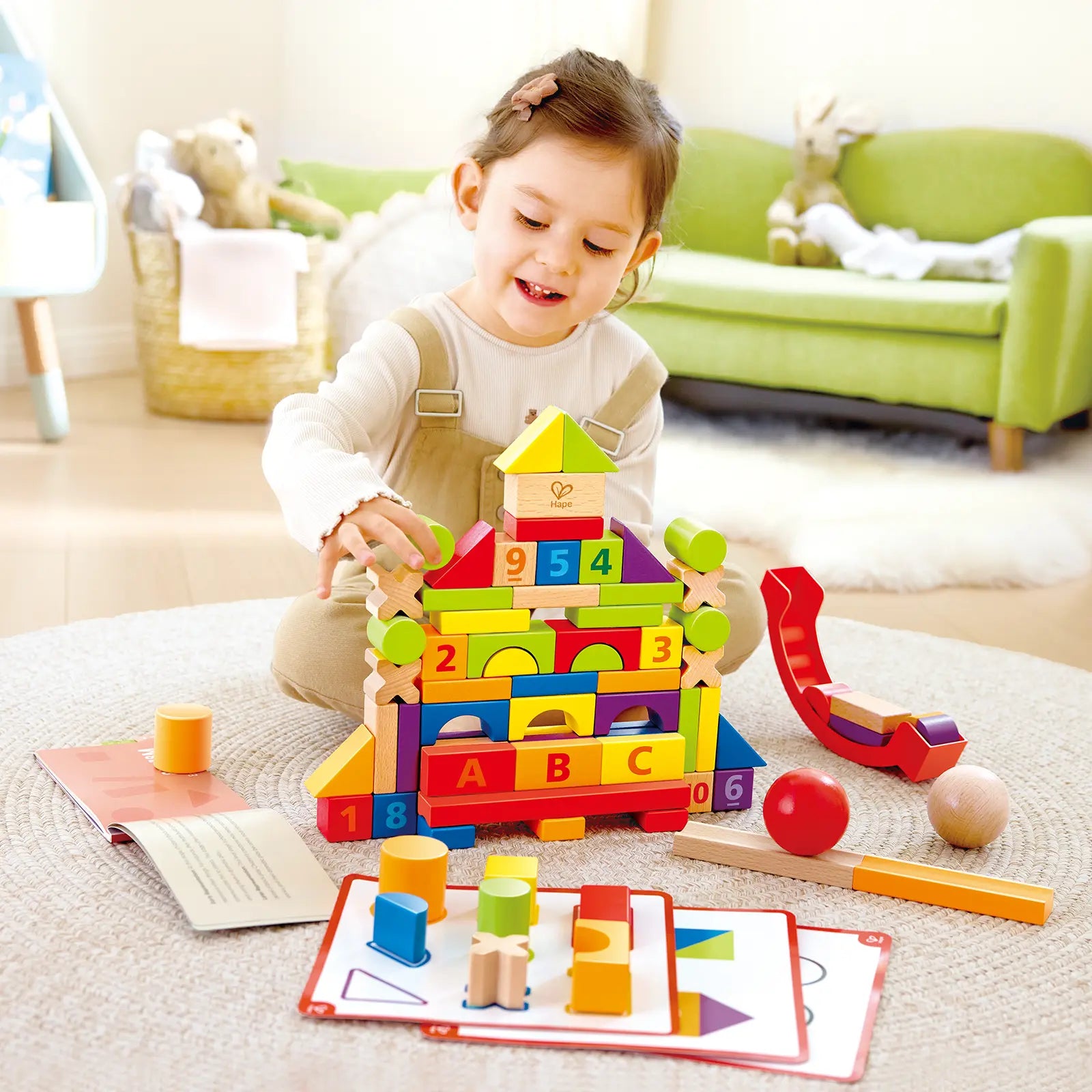Hape Grow-with-me Blocks Hape