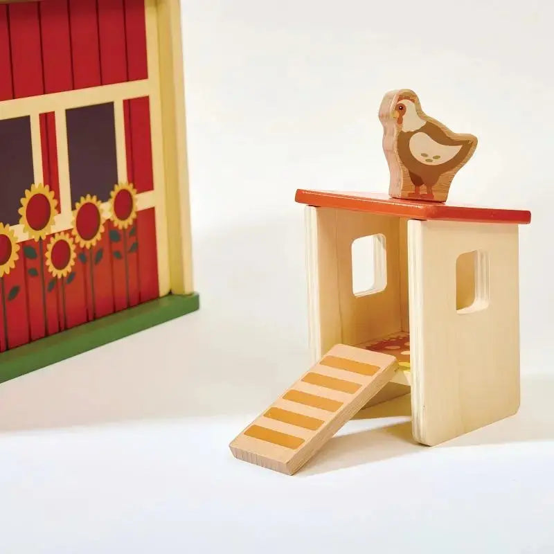 Hape Happy Farm Playset - HapeToys