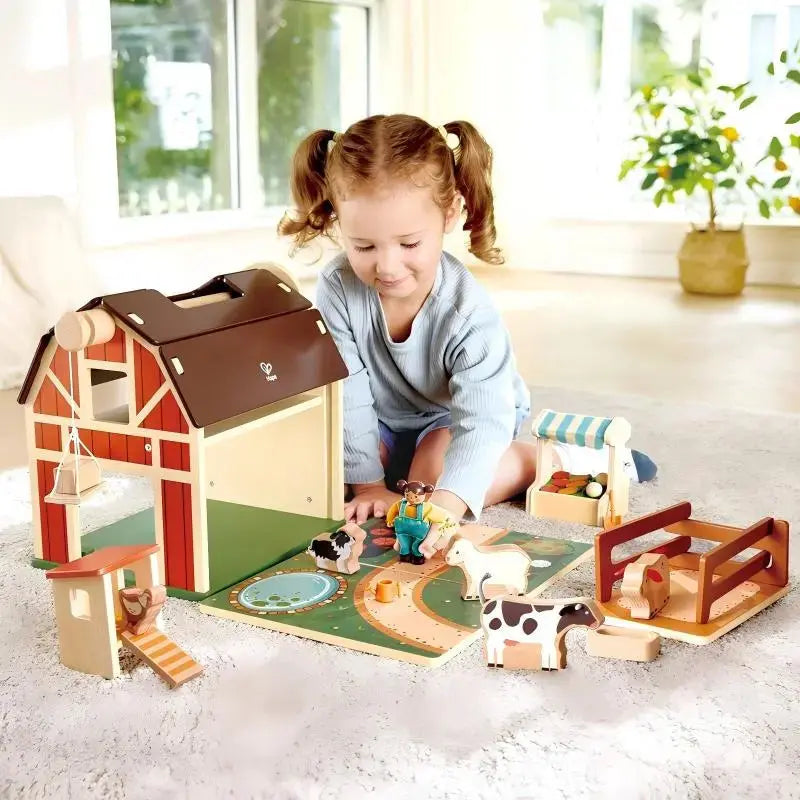 Hape Happy Farm Playset Hape
