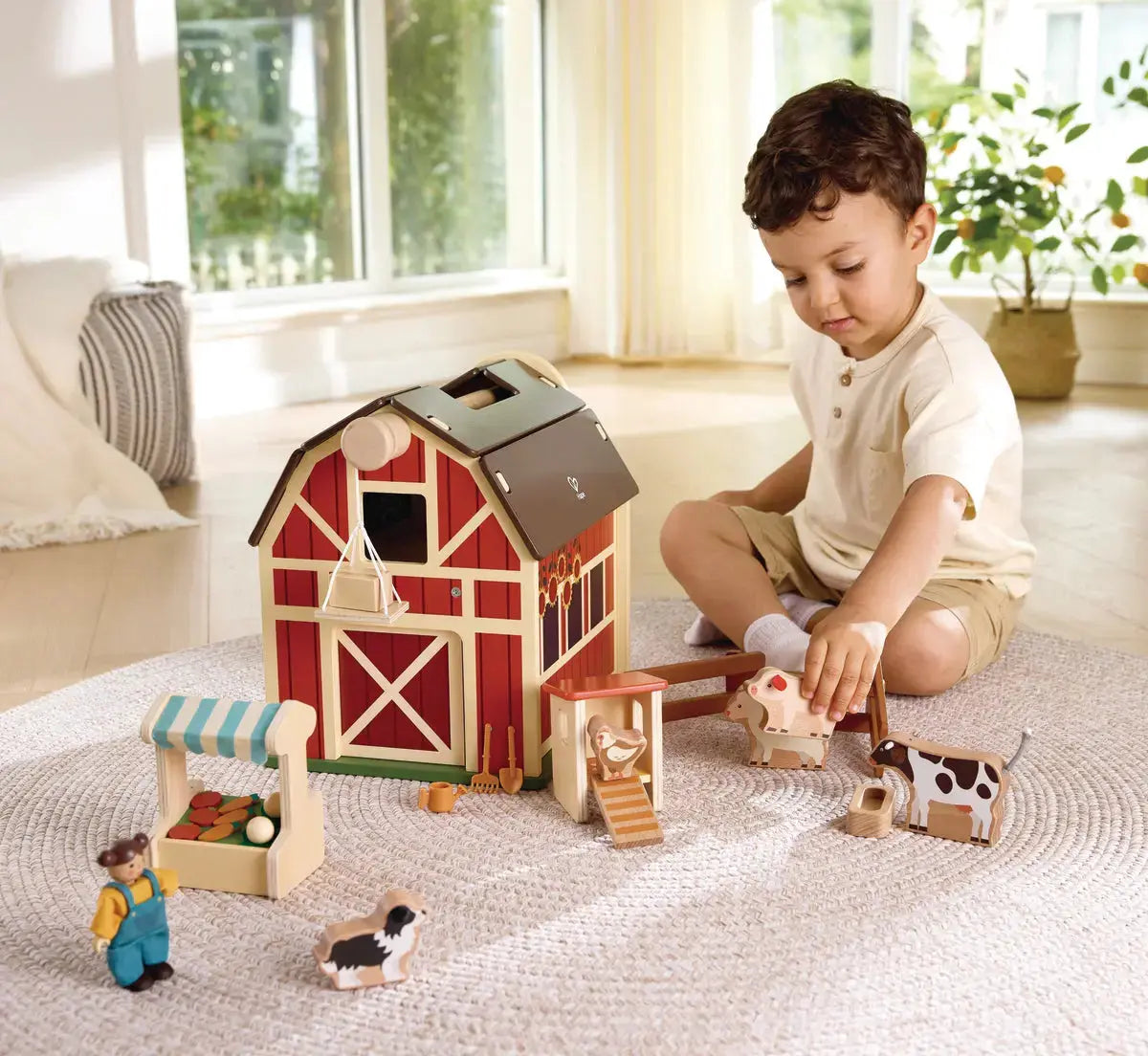 Hape Happy Farm Playset Hape