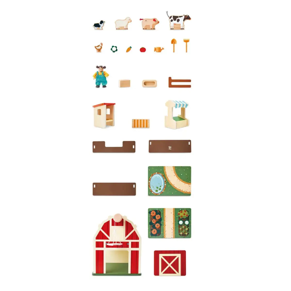 Hape Happy Farm Playset Hape
