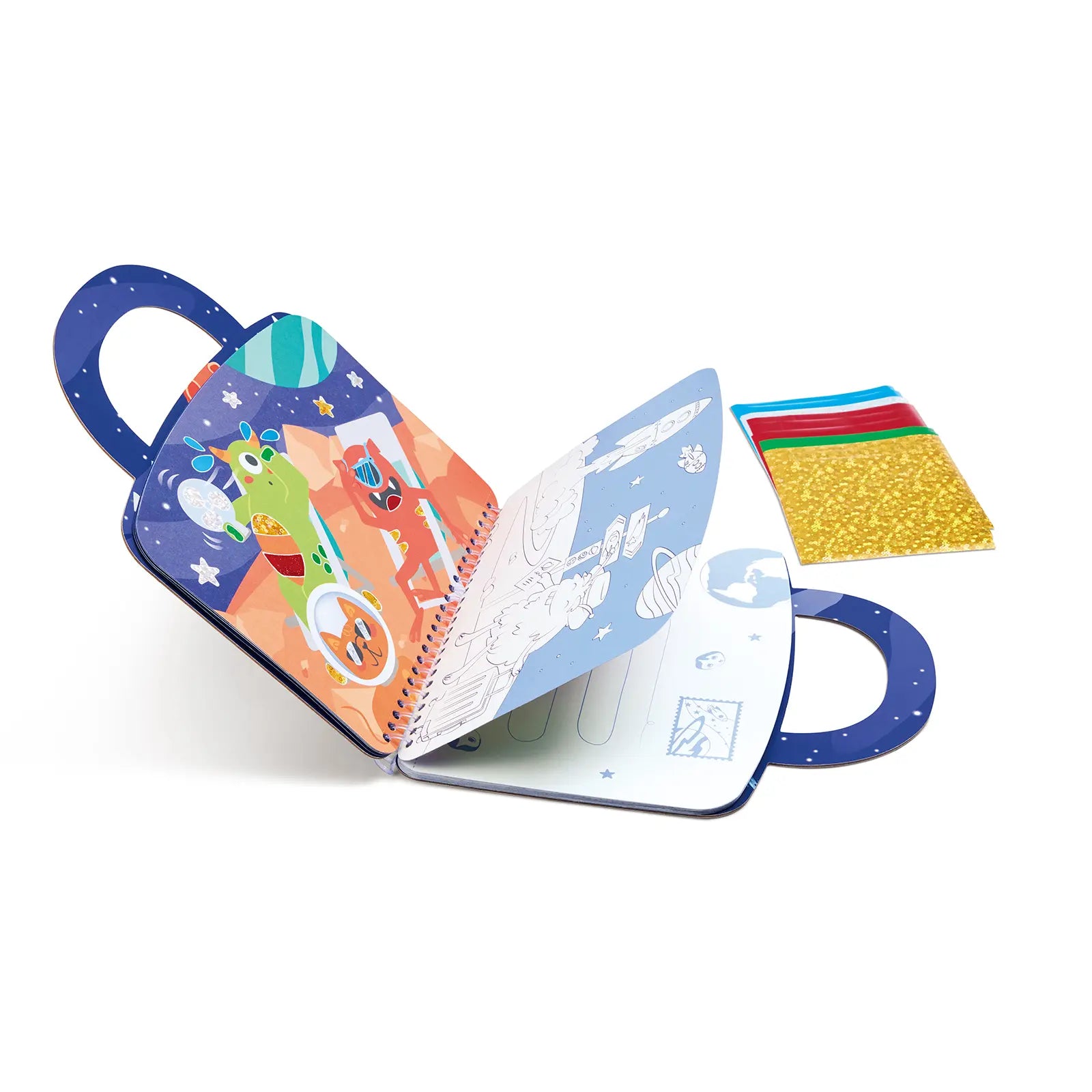 Hape Intergalactic Travel Foil Art Kit Hape