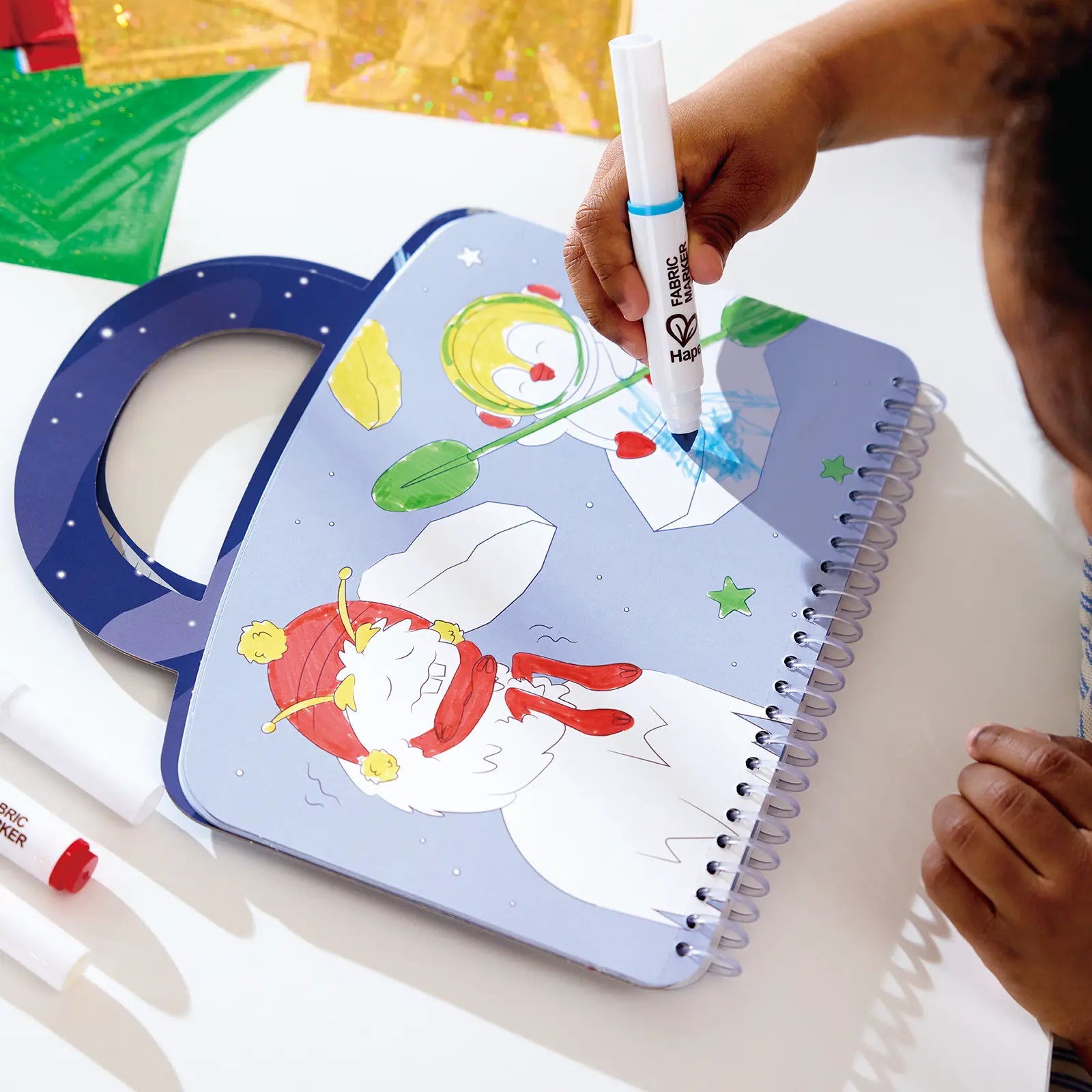 Hape Intergalactic Travel Foil Art Kit Hape