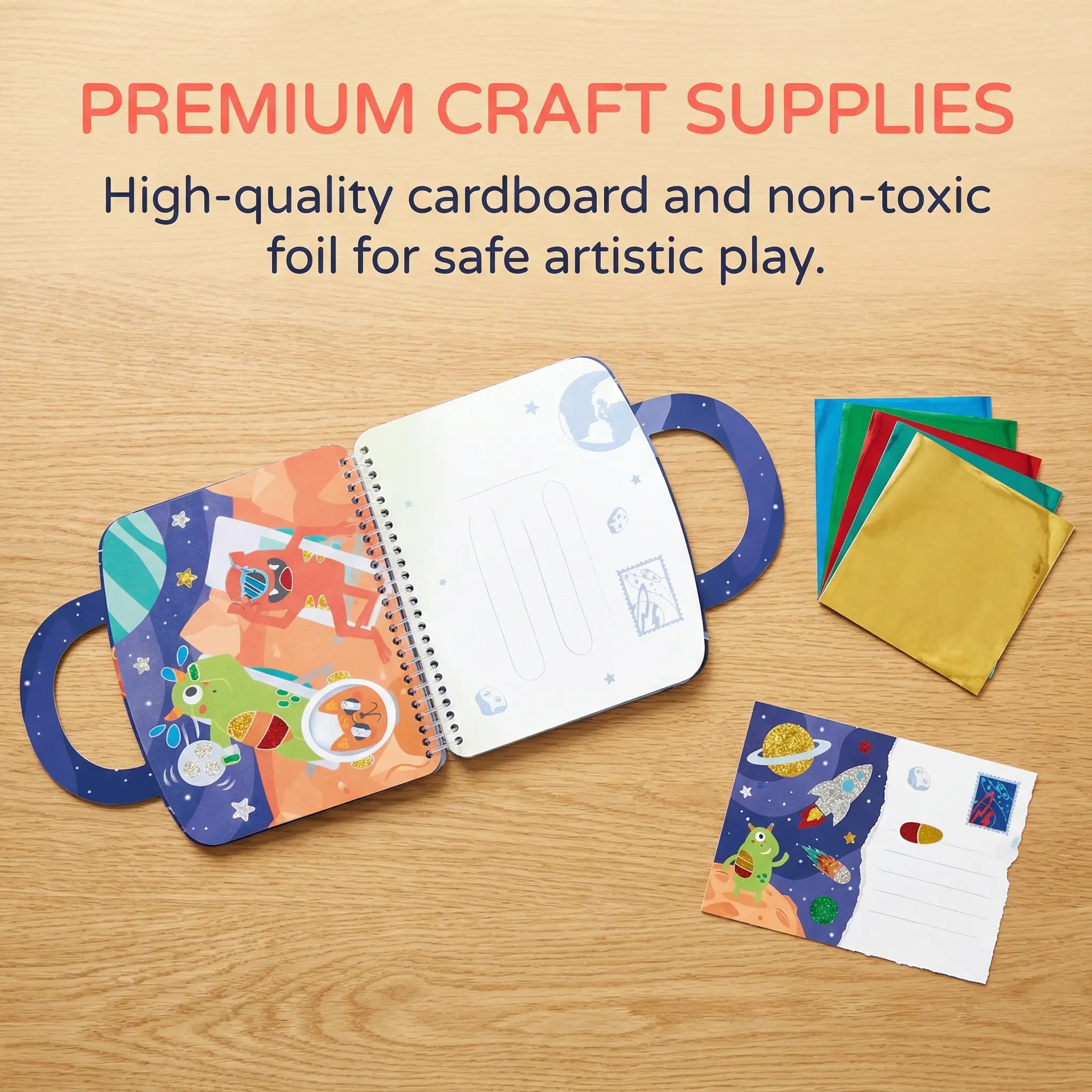 Hape Intergalactic Travel Foil Art Kit Hape