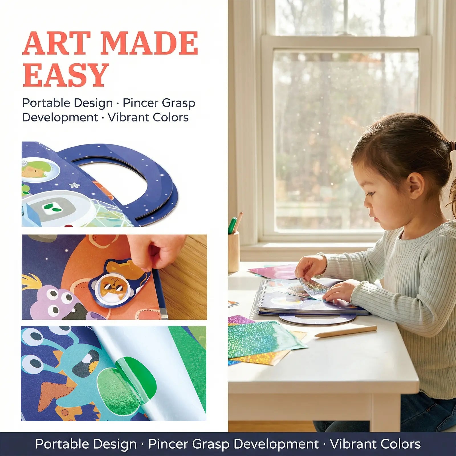 Hape Intergalactic Travel Foil Art Kit Hape